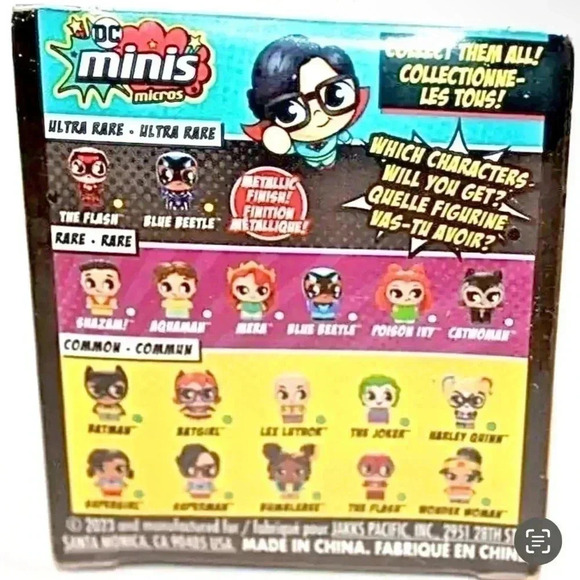 DC Mini Micros Surprise Figure - Includes 2 - Picture 2 of 2